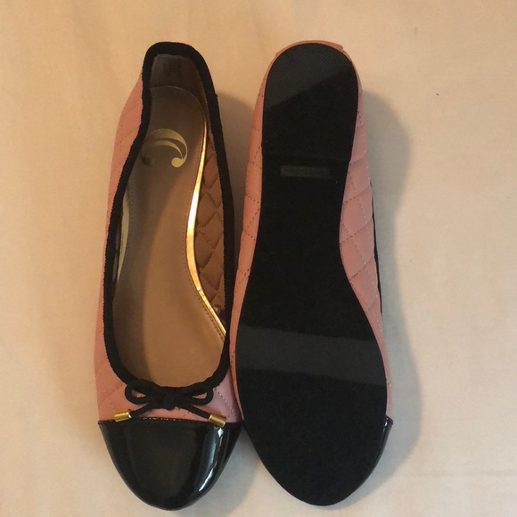 Cute black and pink ballet flats - Picture 4 of 5